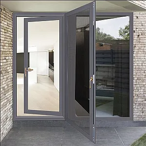 TG108 باب بابية الألومنيوم الخارجي