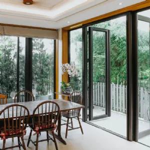 TGT70 باب بابية الألومنيوم الأنيق