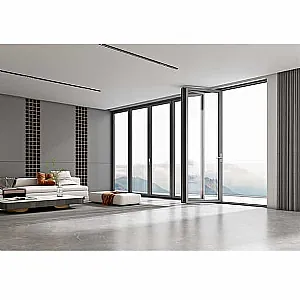 TG70 باب ألومنيوم قابل للطي