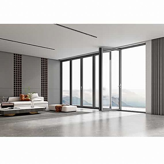 TG70 باب ألومنيوم قابل للطي