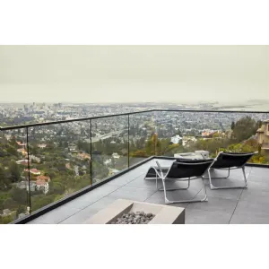 درابزين سطح بدون إطار ، درابزين زجاجي...